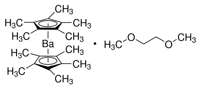 Bis(pentamethylcyclopentadienyl)barium 1,2-dimethoxyethane adduct Chemical Structure